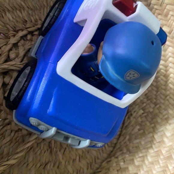 Blue Police Toy Car - Picture 2 of 7